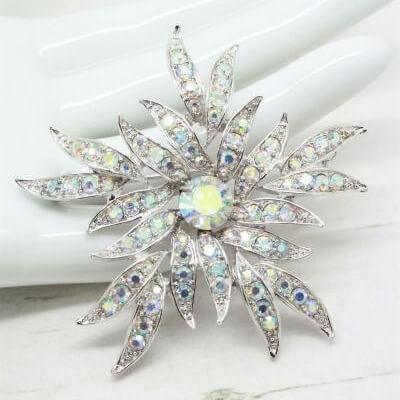 Sarah Coventry Bridal Jewellery Aurora Blaze Brooch