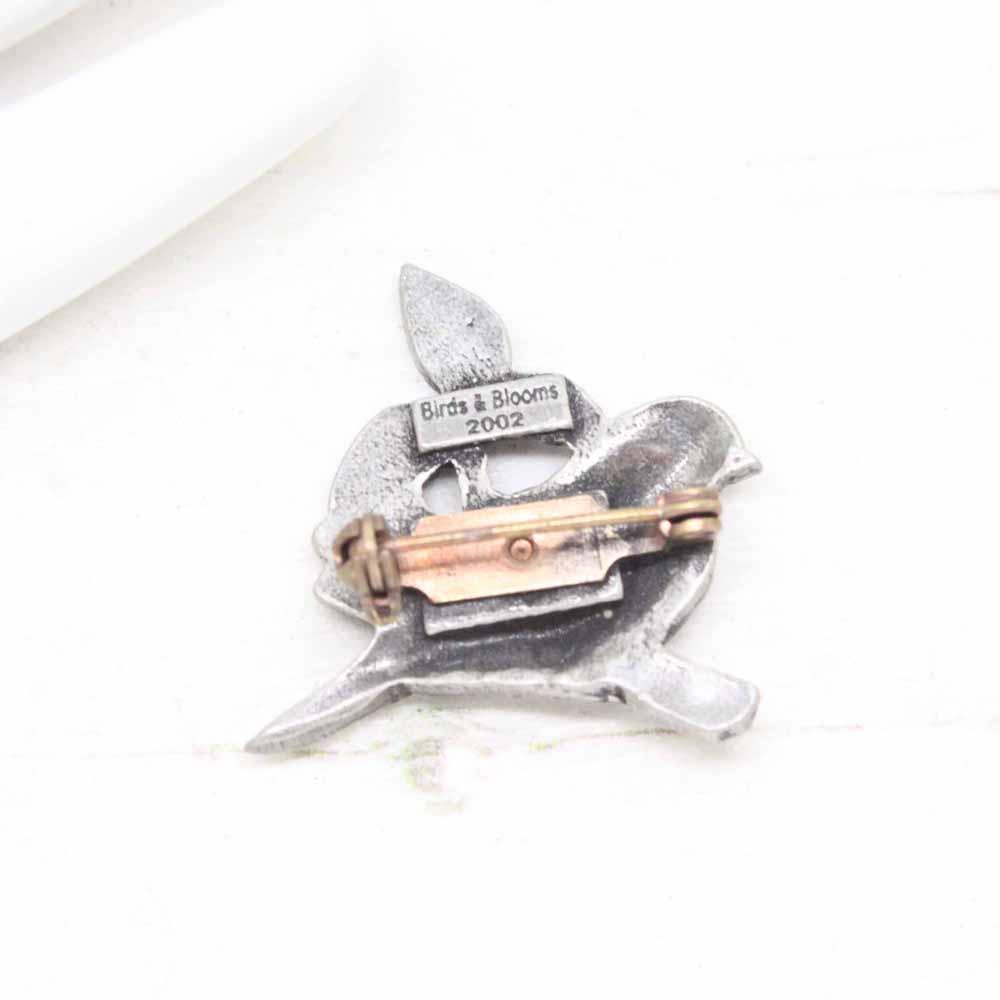 Vintage Birds & Blooms 2002 Bird Brooch Pin