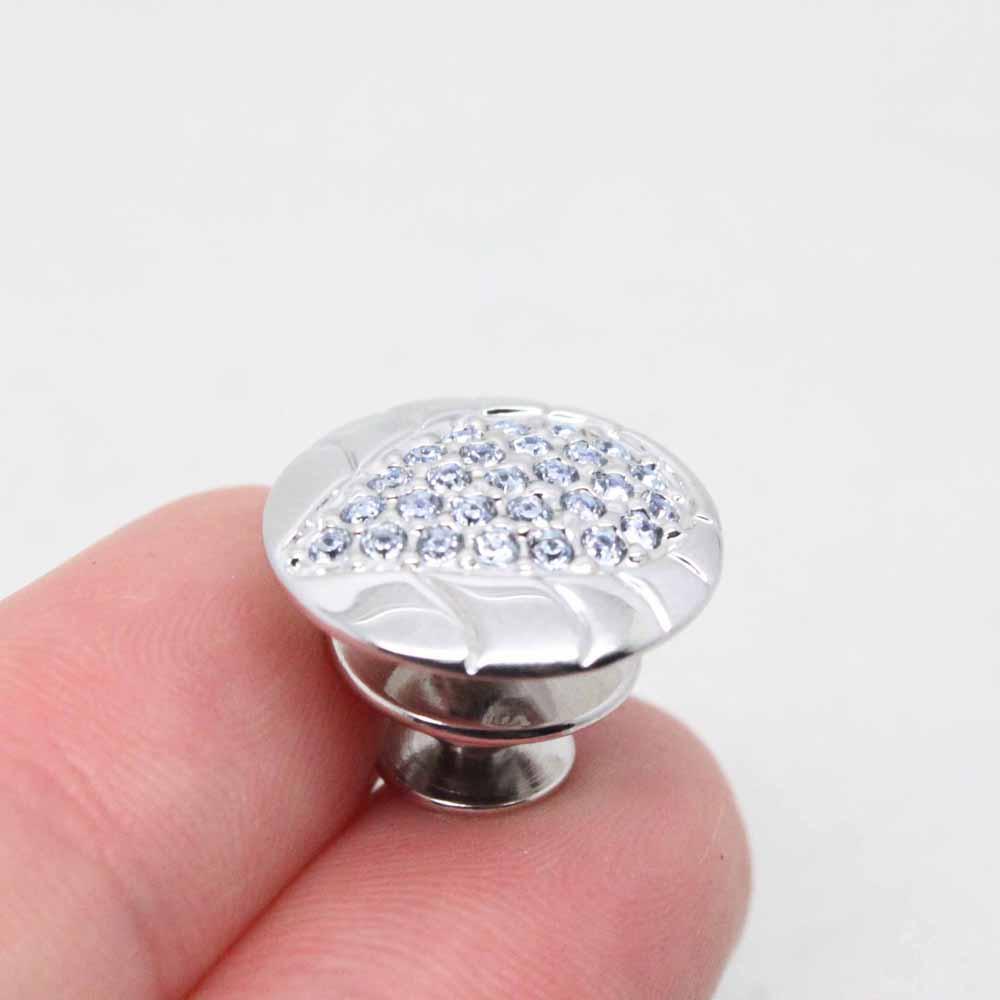 Vintage Swarovski Crystal Abstract Tie Pin - Blue