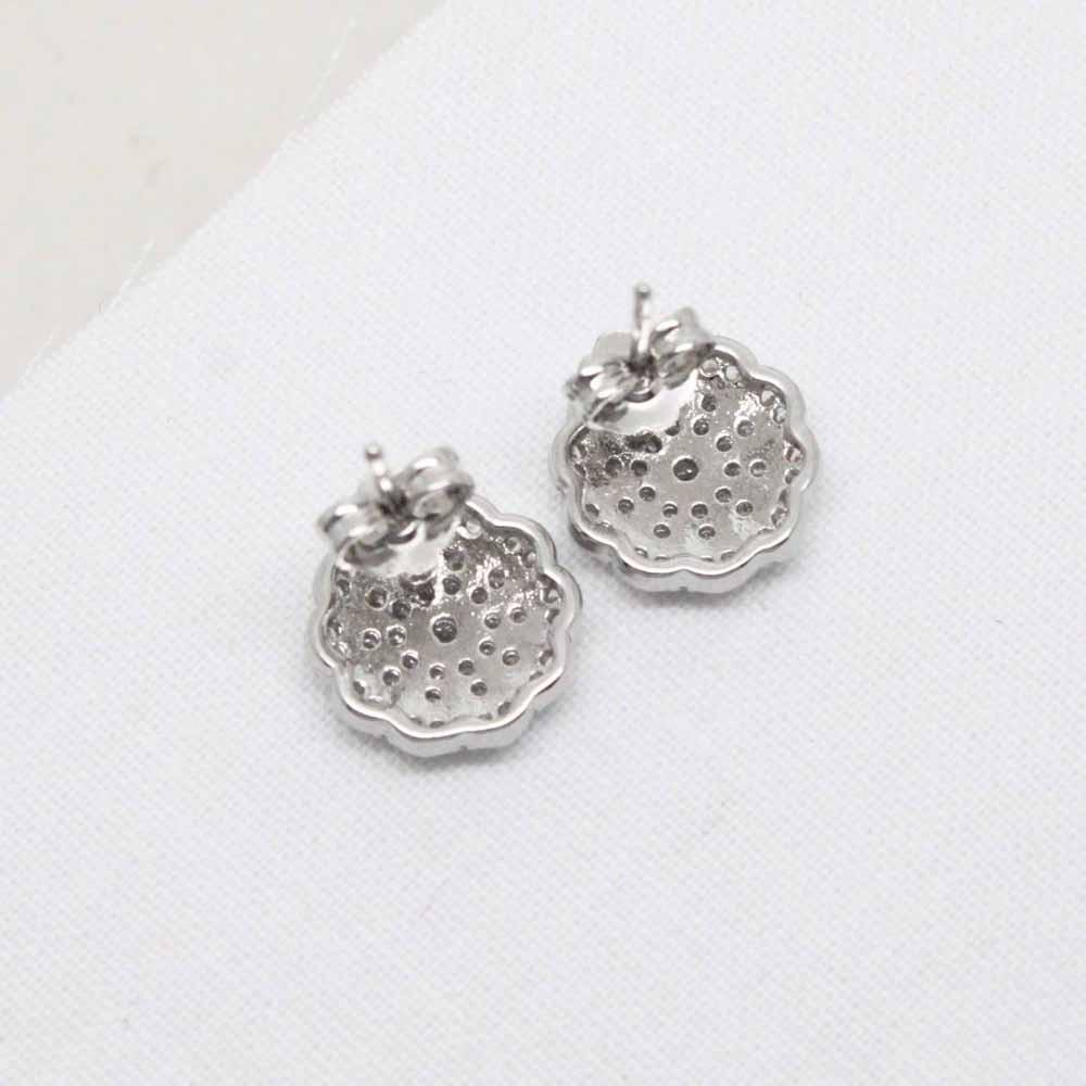 Clara Edwardian Inspired Zirconia Crystal Stud Earrings