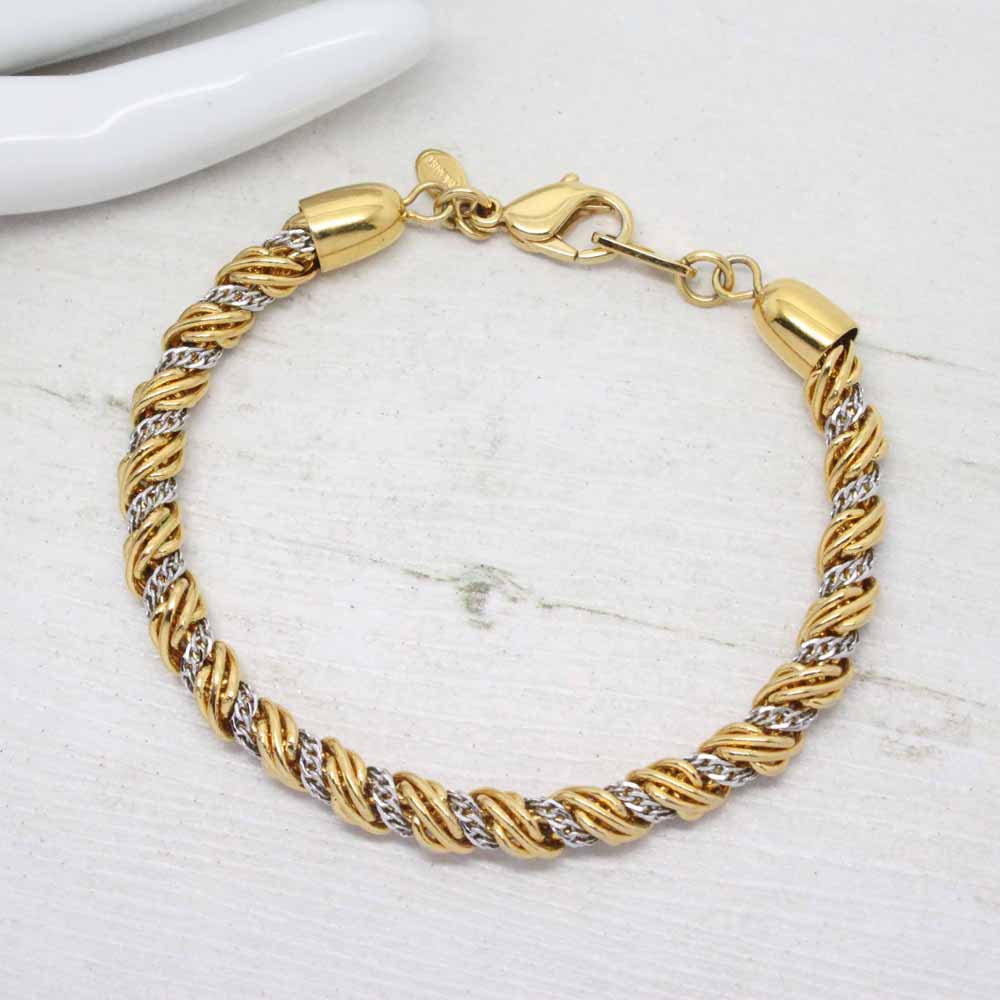 1980s Vintage Monet Duotone Bracelet