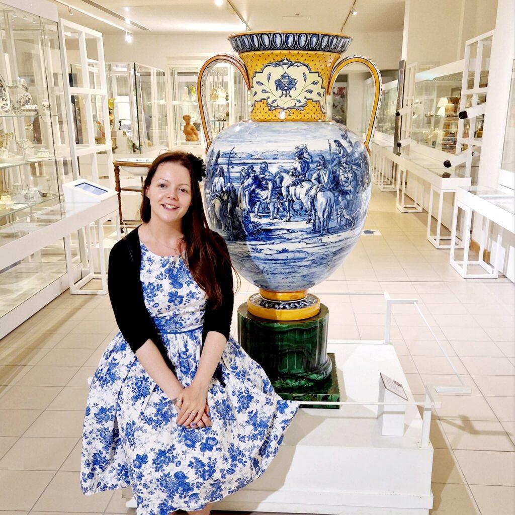 Alexandra founder of Queenie's Bazaar Vintage Jewellery