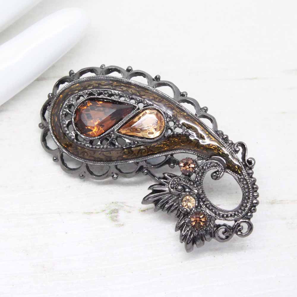 Vintage 1928 Jewelry Co. Ornate Victorian Style Brooch