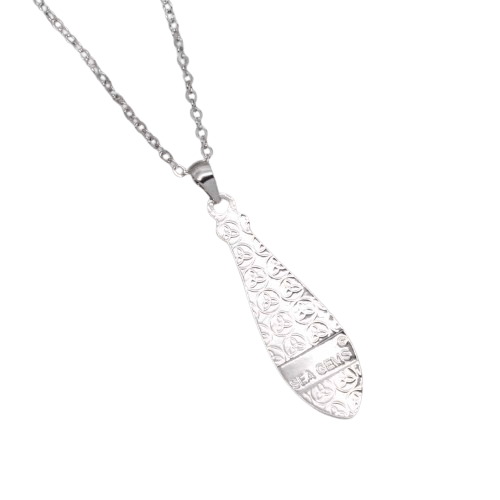 Sea Gems Mackintosh Art Nouveau Spring Leaves Necklace
