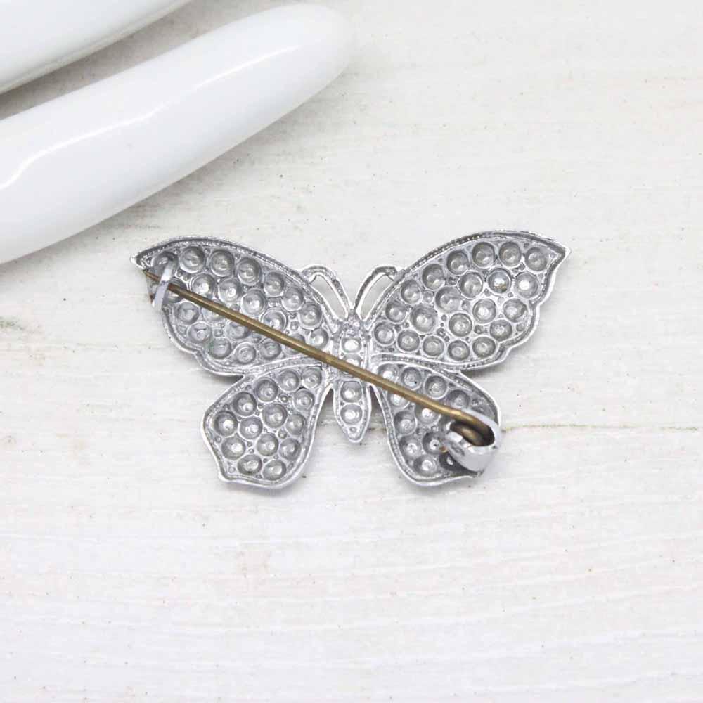 Vintage Charles Horner Staybrite Butterfly Brooch