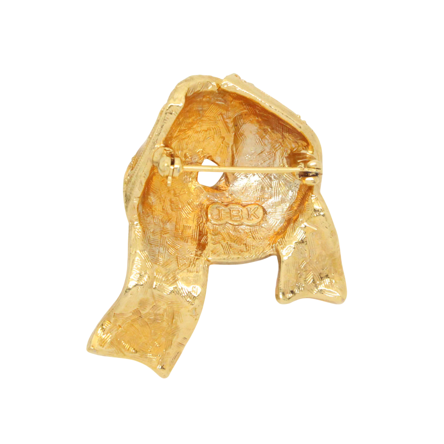 Camrose and Kross Jacqueline Kennedy Enamel & Crystal Ribbon Brooch